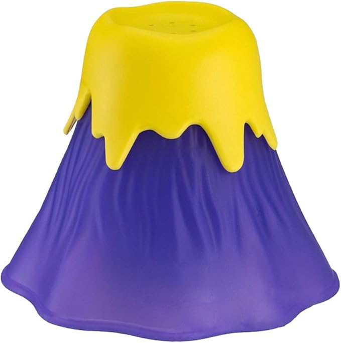 yanbirdfx Volcano Erupting Water Vapor Microwave Oven Cleaner Kitchen Gadget Cleaning Tool - Purple