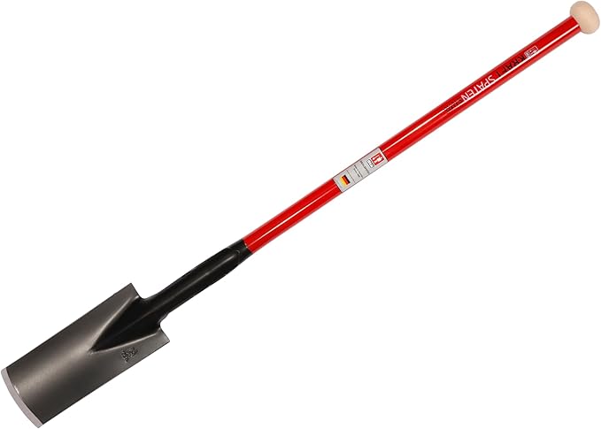 IDEALSPATEN - Made in Germany Since 1899 - Kraftspaten Slim Demo Digger, All Steel, Sharpened Edge, Breaker Bar 11lb - 49in (Kraftspaten Slim)#IS160