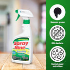 Spray Nine 26825 Heavy Duty Cleaner, Degreaser & Disinfectant for Kitchens, Bathrooms, Yard Equipment, Automotive & Industrial 22 Fl Oz. (Pack of 1)