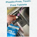 | Dishwasher Detergent Tablets | Unscented Plastic-Free & Eco Friendly Alternative to Liquid Pods - Natural, Sustainable| 30 Pack