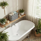 Grey Toilet Paper Storage Basket,Scalloped Baskets for Bathroom Organizers and Storage,Waterproof Plastic Wicker Basket for Bathroom,Laundry Room