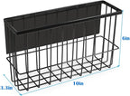Picowe Large Dryer Ball Organizer Magnetic Storage Bin, Magnetic Basket Dryer Ball Holder for Laundry Room Organization and Storage to Hold 6 Dryer Balls, Without Balls ( Black, L )