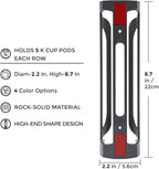 K Cup Holder for Keurig: Coffee Pod Holders for Counter Small Space - Kcup holders for Wall Mount (2, Gray)