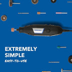 Dremel 3100-1/15 Variable Speed Rotary Tool Kit- 1 Attachment and 15 Accessories, Ideal for a Variety of Crafting and DIY Projects- Cutting, Sanding, Grinding, Polishing, Drilling, and Engraving