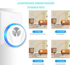 Ultrasonic Pest Control Repeller Indoor Plug in for Rodent Control, Mosquito Repellent, Cockroach Killer, Spider Deterrent, Electronic Mice Repellent (6, White)