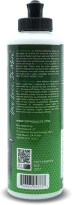 3D One Car Scratch & Swirl Remover Hybrid Rubbing Compound & Polish Buffing Compound for True Paint Correction 8oz Made in USA