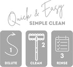 Quick Shine Multi Surface Concentrated Floor Cleaner 27oz Use on Hardwood, Laminate, Luxury Vinyl Plank LVT, Tile & Stone Dirt Dissolving & Powerful Cleaning Makes 27 Gallons