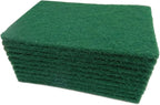 Scouring Pad Dish Towel Set 10 Pack Non-Scratch Cleaning Pads for Kitchen Durable Scrub Sponge for Dishes
