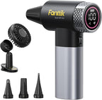 Fanttik Gust B11 Mix 2-in-1 Electric Air Duster & Fan, Dust Blower, 110000RPM Brushless Motor, Compressed Air Duster, 100 Stepless Gears, One-tap Booster, Electric Duster for PC, Electronics, Outdoor