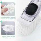 New Brush Refills for OXO New Soap Dispensing Dish Brush - 4 Pack Dish Brush Cleaning Soap Dispensing Head Replacement for Scrubber