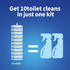 60pc Refills Disposable Toilet mats Brush Cleaning System, Toilet Cleaning Brush, 60 Replacement Brush Heads, No Handle or Base，Toliet Wand Refills,Toilet Bowl Clean Refill Pads,Toilet Scrubber Refill
