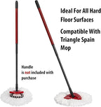 5-Pack Mop Replacement Heads for Ocedar Mop Replace Head EasyWrin Spin Mop Heads Replacements, Easy Cleaning Mop Head Replacement