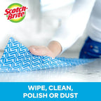 Scotch-Brite Multi-Purpose Wipes, 6 Rolls, 40 Sheets Per Roll, 240 Sheets Total