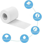 Toilet Paper, Facial Tissue, Napkin, Disposable Tissues for Bathroom, Home, Car, office, 10 Rollers, 4-Ply
