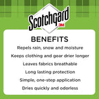 Scotchgard Outdoor Water Shield, Water Repellent Spray for Outdoor Summer and Spring Gear and Patio Furniture, Fabric Spray for Protection Against the Rainy Spring Weather, 13 oz