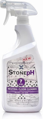 Natural Stone Cleaner - Limestone, Slate & Travertine Cleaner - Natural Stone Shower Cleaner For Marble - Concentrated PH Neutral Floor Cleaner Lavender (25 Fl. Oz)