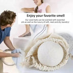 Wool Dryer Balls (6pc) – 100% Organic New Zealand Wool, Natural Fabric Softener, Reusable, Reduces Wrinkles & Drying Time, Eco-Friendly, Lint-Free, Chemical-Free Alternative to Dryer Sheets