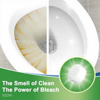Toilet Bowl Cleaners Bleach Tablets 54 PACK, Automatic Toilet Tank Cleaner, Bathroom Cleaner Against Tough Stains, No Scrubbing, Continuous Clean, Sparkling Fresh