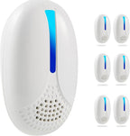 2025 Upgraded Ultrasonic Repellent Indoor, Mouse Traps Insert Plug in, Pest Control Repellent Ant,Roach,Rodent, Mouse, Bugs, Mosquito, Spider, for Home, Office, Warehouse 6 Packs