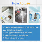 2026 Upgrade Powerful Sink Drain Cleaner, Sink and Drain Cleaner, Multi-functional Drains Cleaners Fast Foaming for Kitchen Quick Cleaning Tool, Fast Acting Clog Remover for Home Users (3)