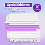 20 Pack Disposable Power Mop Pads for Swiffer Power Mop Pads, Compatible with Swiffer Power Mop Refills, Unscented Spray Replacement Floor Cleaning Refills for urface/Hardwood Floor Cleaning