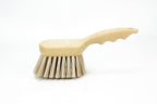 SPARTA 40541EC25 Plastic Scrub Brush, Utility Brush, Kitchen Brush With Hanging Hole For Cleaning, 8 Inches, Tan, (Pack of 6)