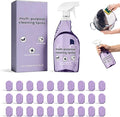 Fliwos Spray Oven Cleaner, 2026 Upgraded All-Purpose Spray Cleaner with Concentrated Cleaning Tablets, Multi-Surface Cleaning Spray for Oven, Grill, Kitchen, Bathroom and Home (1 Bottle+30 Pcs)