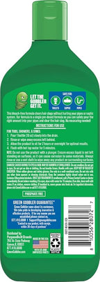 Green Gobbler Hair Drain Clog Remover | Formulated to Quickly Dissolve Hair Clogs