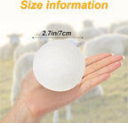 6pc Wool Dryer Balls, Dryer Balls for Laundry, Reusable Wool Dryer Balls