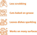 Amazon Basics Liquid Dish Soap, Fresh Scent, Grease-cutting Formula, 30 Fl Oz, Pack of 1