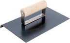 MARSHALLTOWN QLT Blue Steel Hand Edgers, Wood Handle Material, 152mm Length, 76mm Width, 16mm Lip, 13mm Radius, CE553B