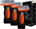 Q4 Glass Guard, 3 Pcs Q4 Glass Cleaner, Windshield Oil Film Remover, Oil Film Cleaning Brush For Car Windows (3pcs)