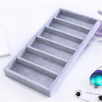 Universal Jewellery Display Holder Eyeglasses Storage Organizer Tray Eyewear Sunglasses Case Household Wardrobe