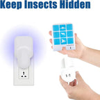 20 Pcs Refill Glue Cards Compatible with Safer Home SH502, SH503 Indoor Fly DT3005W Plug-in Bug Light for Flies, Fruit Flies, Moths, Gnats, and Other Flying Insects
