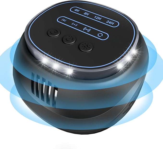 2025 Upgraded Mouse Repellent, Ultrasonic Pest Repeller-Chemical-Free, Multi-Mode Rodent Repellent with Timer Function, Indoor Insect Defense for Cockroaches, Mosquitoes, Insects, Rats, Spiders