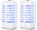 Bug Zapper Indoor Plug in, Fly Zapper Electronic 2 Pack Bug Zapper, Powerful Mosquito Zapper Insect Trap for Camping, Patio, Home, Kitchen
