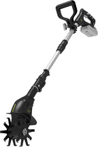 Sun Joe 24V-TLR-LTE 24-Volt Amp Cordless Garden Tiller + Cultivator, Kit (w/2.0-Ah Battery + Quick Charger)