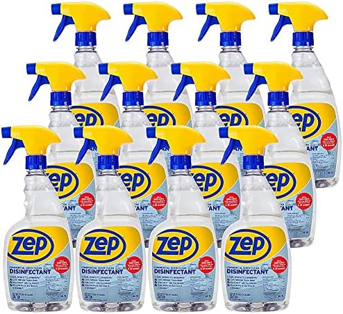 Zep Quick Clean Disinfectant 32 oz. Kills 99.9% of Bacteria in 5 Seconds (ZUQCD32)