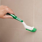 Libman Commercial 18 Tile and Grout Brush, Polypropylene, 9.75" Total Length, Green and White (Pack of 6)