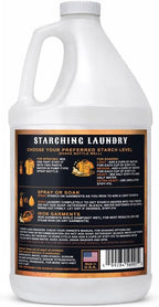 Stiff-it Western Cowboy Starch for Crisp and Clean Denim - Patent Formula with Leather Scent, Easy-Pour Design, and Winkle-Free Jeans (1)