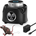 Ultrasonic Pest Repeller Indoor, 2025 Upgraded Mouse Repellent Ultrasonic Plug in, Rodent Repellent with Ultrasound & Strobe Light, Mice Repellent Indoor for Rodent/Mouse/Squirrel/Roach