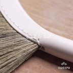 SWEEPY Light - Indoor Grass Broom - Long Handle Broomstick for House, Garage, Office, Lobby Room, Kitchen