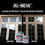 AL-NEW Aluminum Restoration Cleaning Solution | Clean & Restore Patio Furniture, Stainless Steel, and Other Household Metal Surfaces (32 oz.)