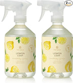 Thymes Countertop Spray - Counter Cleaner Spray - Household Cleaning Supplies (Lemon Leaf, 16.5 fl oz) (Pack of 2)