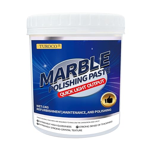 Marble Polishing Paste, Polishing Compound – Quartz Cleaner Countertop, Granite Cleaner & Marble Sealer and Protector–Multi-Surface Stone Care– Streak-Free Formula(2.2LB)