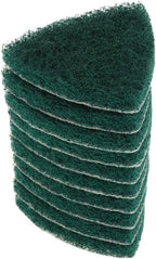 Generic 10 Pack Triangle Cleaning Pads for Scouring, 240 coarse
