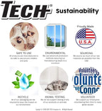 TECH Stain Remover - Effective Stain Remover for Carpet, Clothing, Laundry, Upholstery and Other Washable Fabrics (2 oz)