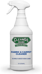 Fabric & Carpet - Non-Toxic Upholstery Carpet Spot Cleaner and Stain Remover for Grease Red Wine Blood and Pet Stains. Eco-Friendly 32 Oz Spray Bottle!