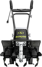 Sun Joe Corded Electric Garden Tiller & Cultivator with Steel Tines, 16 Inch, 13.5-Amp Motor - Heavy-Duty Tilling Machine for Lawn, Yard, and Gardening Care, TJ604E