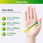 Disposable TPE Cooking Gloves, Ideal for Cleaning and Food Prep, Latex & Powder Free, Food safe